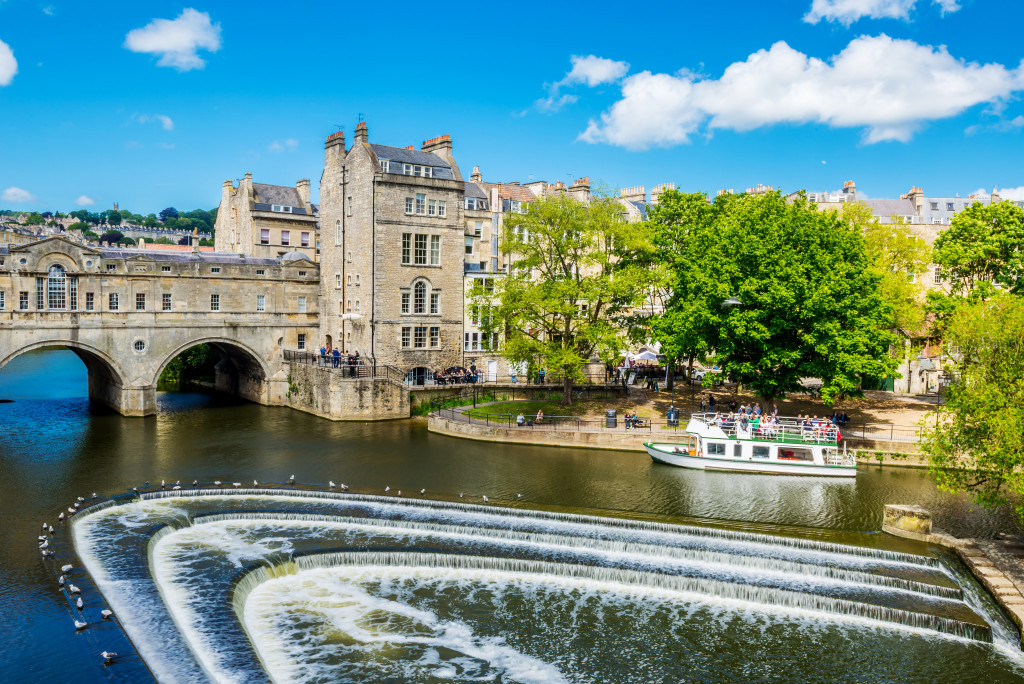 A beautiful bridge in England