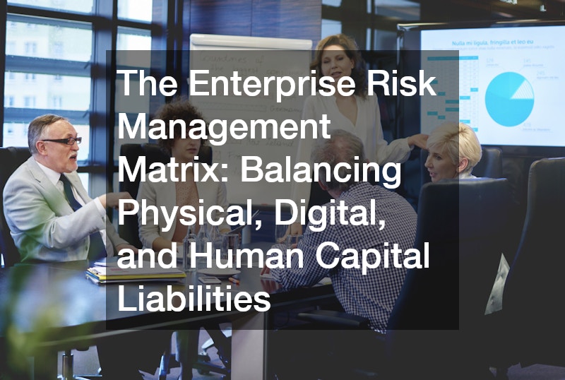 The Enterprise Risk Management Matrix Balancing Physical, Digital, and Human Capital Liabilities
